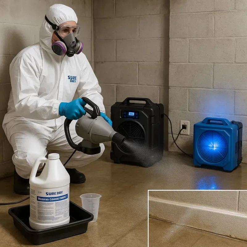 Sanitization and Odor Removal process in Adrian, MN