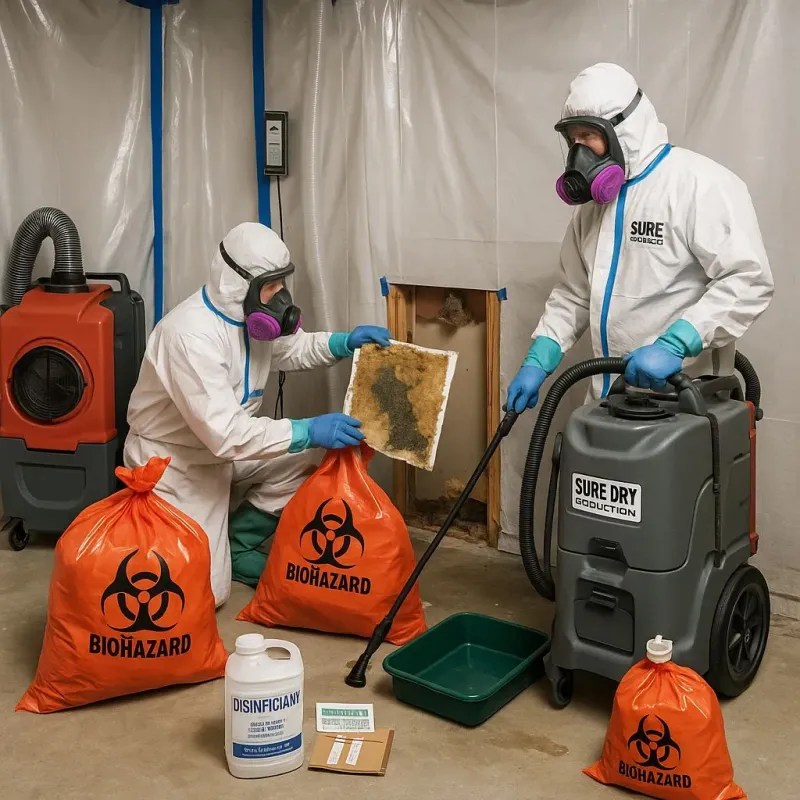 Contaminated Water Handling Protocols process in Adrian, MN